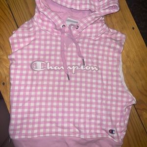 Champion sleeveless hoodie